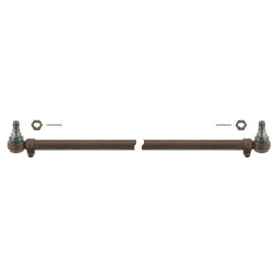 Front Tie Rod Inc Castle Nuts & Cotter Pins Fits Volvo B10 B BLE M B1 Febi 24050