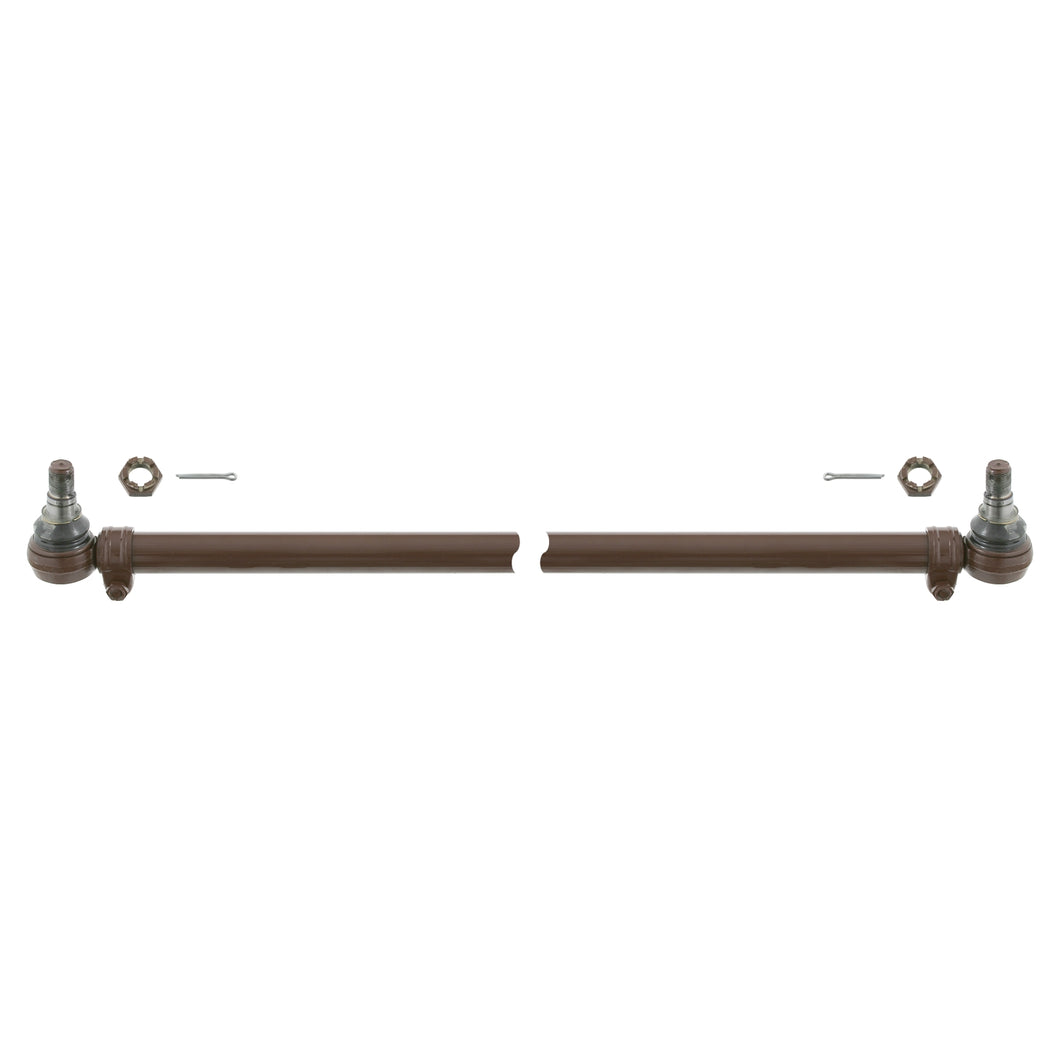 Front Tie Rod Inc Castle Nuts & Cotter Pins Fits Volvo B10 B BLE M B1 Febi 24050