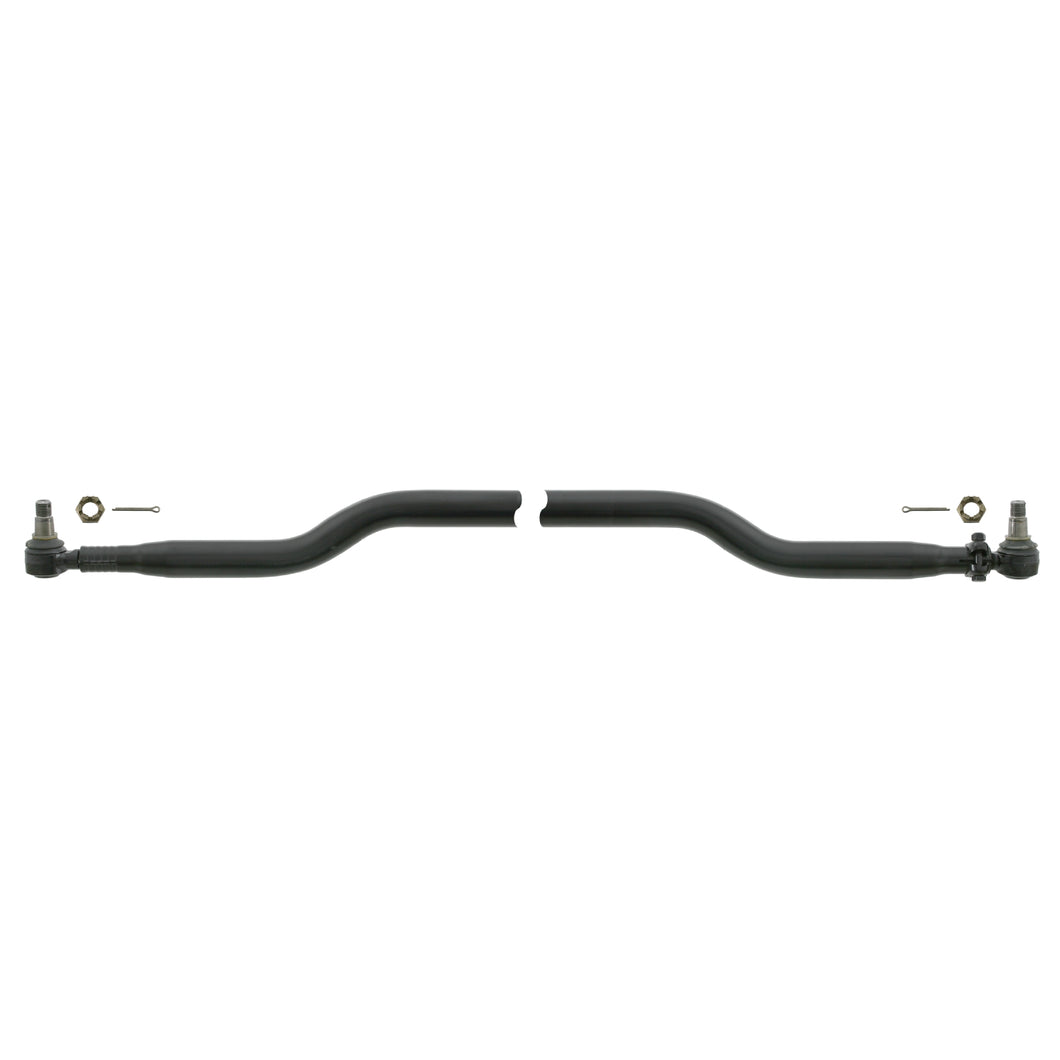 Front Tie Rod Inc Castle Nuts & Cotter Pins Fits Mercedes Benz Actros Febi 24144