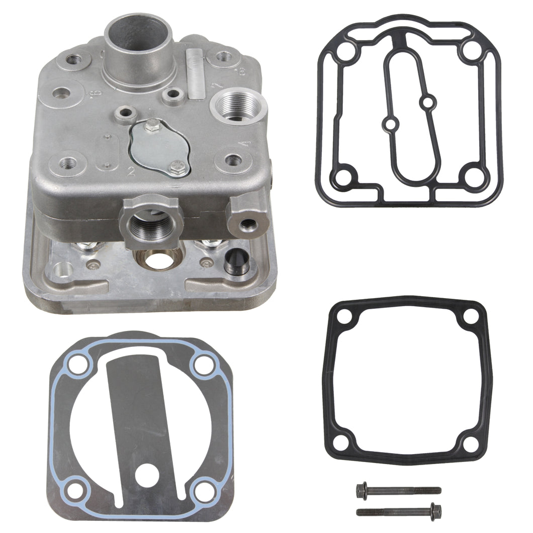 Air Compressor Cylinder Head Inc Valve Plate Fits Mercedes Benz Actro Febi 24253