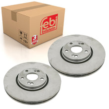 Load image into Gallery viewer, Pair of Front Brake Disc Fits Renault Espace Grand IV OE 8200570677 Febi 24310