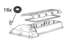 Load image into Gallery viewer, 16 Rocker Cover Gasket Bolt Seals Fits BMW E36 E46 E39 730I 735I 740I Febi 24323