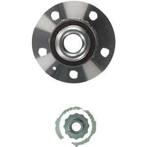 Polo Front ABS Wheel Bearing Hub Kit Fits Volkswagen 6C0 407 621 Febi 24414