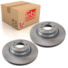 Load image into Gallery viewer, Pair of Front Brake Disc Fits BMW 1 Series E81 E82 E87 LCI E88 3 E90 Febi 24469