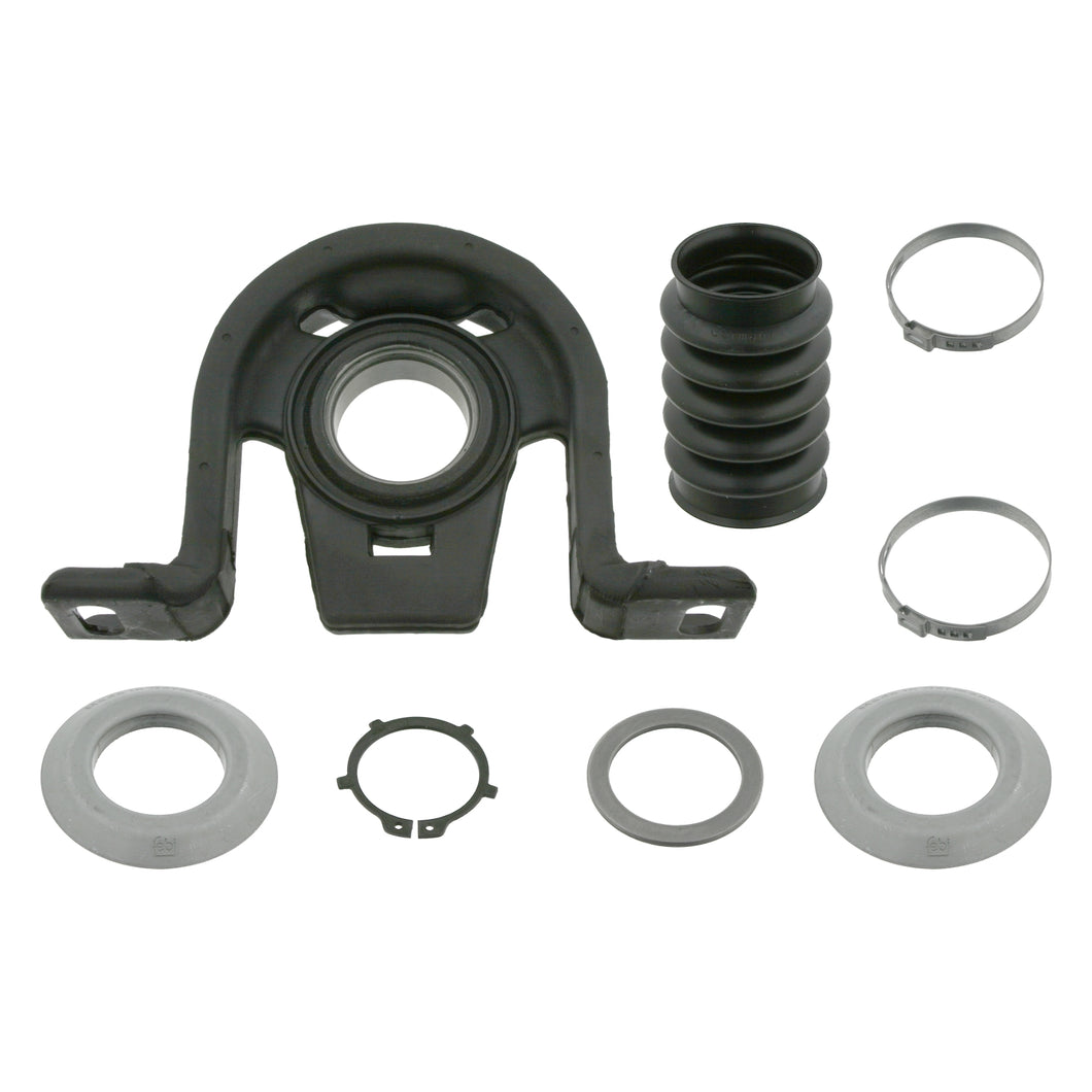 Propshaft Center Support Repair Kit Inc Integrated Roller Bearing & A Febi 24493