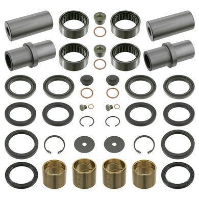Front Lower Upper Double King Pin Set Fits MAN F 2000 8 9 90 KAT L M Febi 24662