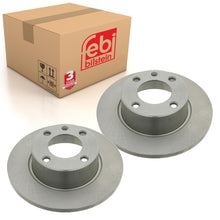 Load image into Gallery viewer, Pair of Rear Brake Disc Fits Citroen Xantia II OE 4246L6 Febi 26034