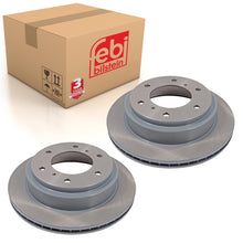 Load image into Gallery viewer, Pair of Rear Brake Disc Fits Mitsubishi Montero Pajero OE MR418067 Febi 26047