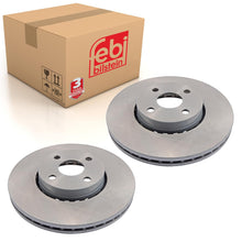 Load image into Gallery viewer, Pair of Front Brake Disc Fits Toyota Corolla Altis X OE 4351213022 Febi 26069