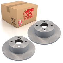 Load image into Gallery viewer, Pair of Rear Brake Disc Fits Toyota Corolla VIII OE 4243112190 Febi 26071