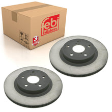 Load image into Gallery viewer, Pair of Front Brake Disc Fits Toyota RAV4 4J OE 4351242010 Febi 26110