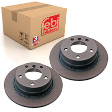 Load image into Gallery viewer, Pair of Rear Brake Disc Fits BMW 1 Series E81 E87 LCI E87 Febi 26134