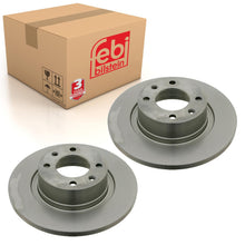 Load image into Gallery viewer, Pair of Rear Brake Disc Fits Citroen C5 II OE 4246W4 Febi 26739