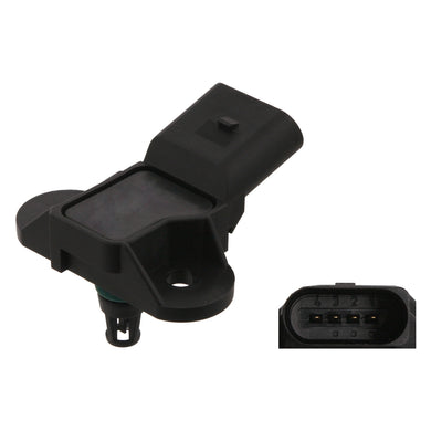 Manifold Pressure Sensor Fits Volkswagen Bora Caddy Crosspolo Eos Gol Febi 27186