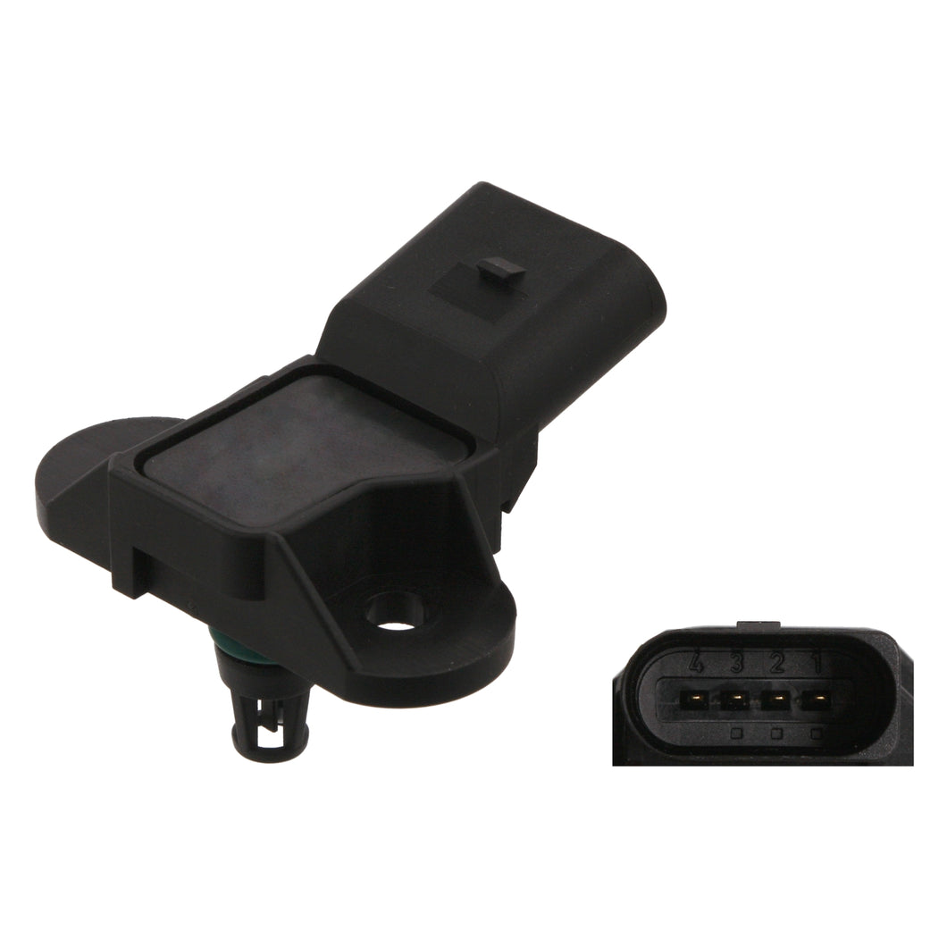Manifold Pressure Sensor Fits Volkswagen Bora Caddy Crosspolo Eos Gol Febi 27186
