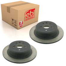 Load image into Gallery viewer, Pair of Rear Brake Disc Fits Toyota Avensis I OE 4243120430 Febi 27239