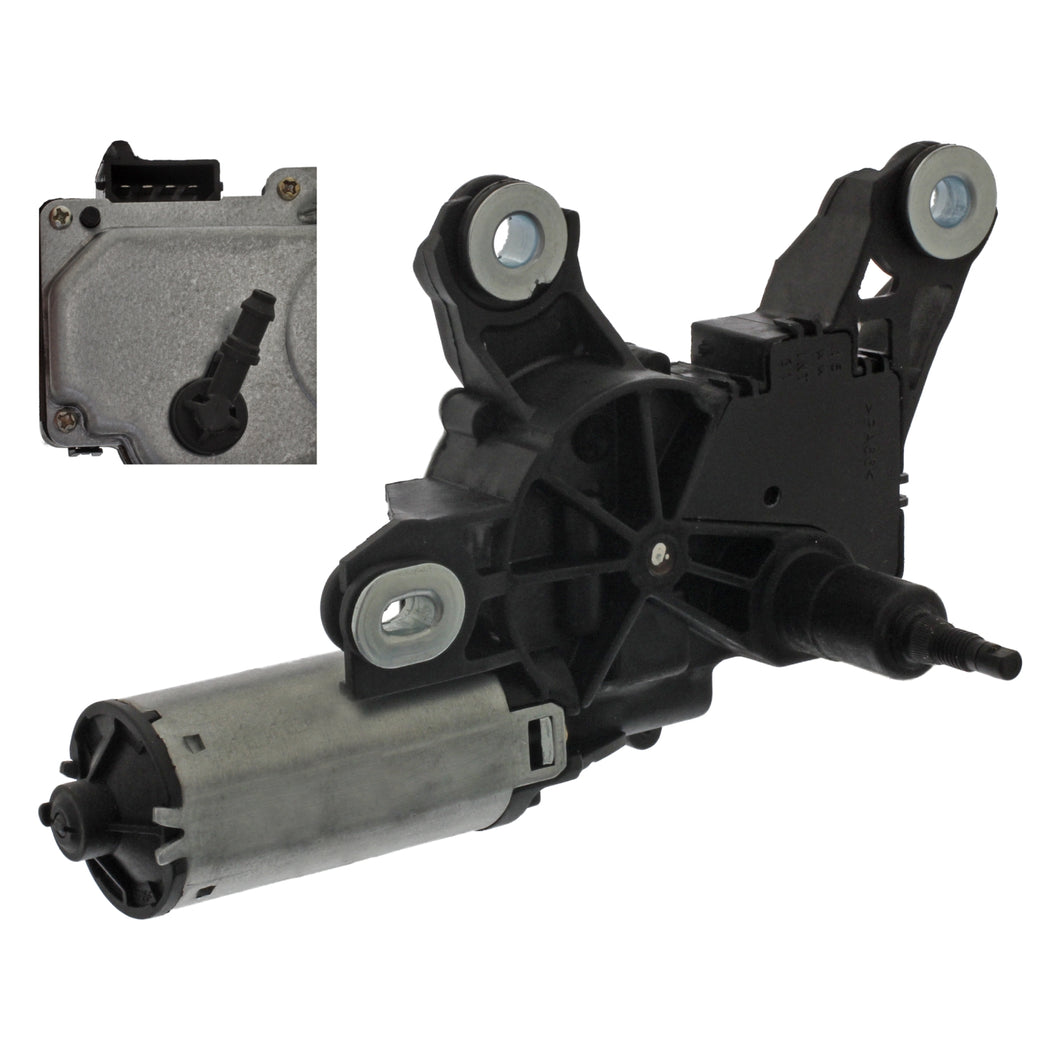 Rear Wiper Motor Fits Volkswagen Passat 4motion syncro Audi A3 quattr Febi 27284
