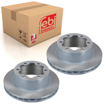 Load image into Gallery viewer, Pair of Rear Brake Disc Fits Dodge Sprinter Mercedes Benz Model 906 V Febi 27700