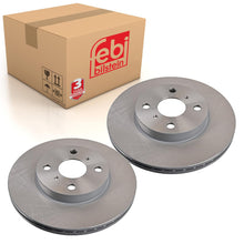 Load image into Gallery viewer, Pair of Front Brake Disc Fits Toyota Echo FunCargo Vitz Yaris I Febi 27942