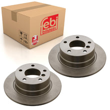 Load image into Gallery viewer, Pair of Rear Brake Disc Fits BMW Z4 E85 OE 34216794306 Febi 28162