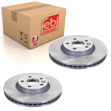 Load image into Gallery viewer, Pair of Front Brake Disc Fits Land Rover Freelander Range Volvo S 60 Febi 28361