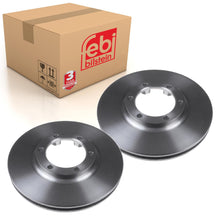 Load image into Gallery viewer, Pair of Front Brake Disc Fits Mitsubishi L 200 OE MB950958 Febi 28434