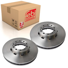 Load image into Gallery viewer, Pair of Front Brake Disc Fits Renault MIDLUM M SMidliner Midlum Febi 29171