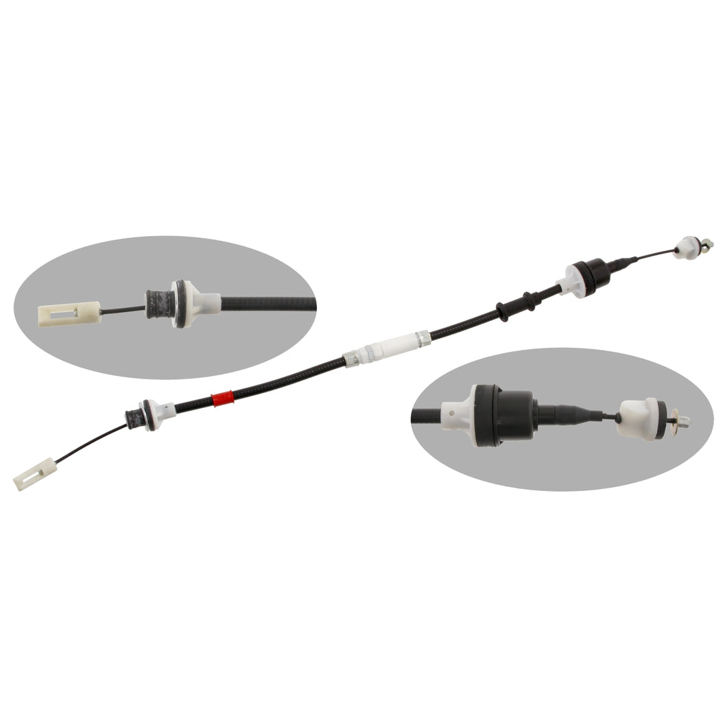 Clutch Cable Fits Saab 900 II OE 4901724 Febi 29246