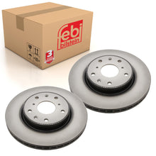Load image into Gallery viewer, Pair of Front Brake Disc Fits FIAT Sedici Suzuki SX4 Febi 29310