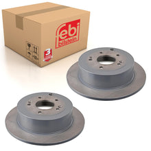 Load image into Gallery viewer, Pair of Rear Brake Disc Fits Hyundai Santa Fe OE 584112B000 Febi 29351