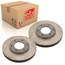 Load image into Gallery viewer, Pair of Front Brake Disc Fits Toyota Hiace OE 4351226140 Febi 29981