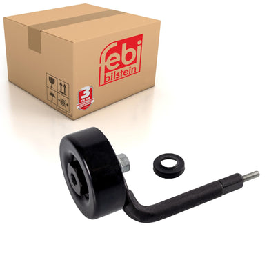 Auxiliary Belt Idler Pulley Inc Bracket Fits Land Rover Range Vauxhal Febi 30114