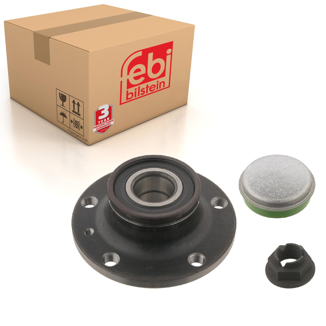 Corsa Rear Wheel Bearing Hub Kit Fits Vauxhall 16 04 020 Febi 30237