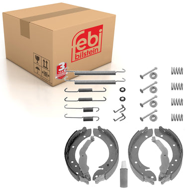 Rear Brake Shoe Set Inc Additional Parts Fits BMW 3 Series E36 Febi 30594