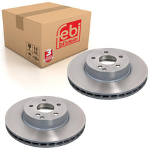 Load image into Gallery viewer, Pair of Front Brake Disc Fits Mercedes Benz CLS Model 219 E-Class 211 Febi 30598