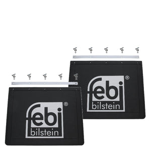 2x HGV Mud Flap 500 x 400mm Fits MAN Scania DAF EvoBus Renault Trucks Febi 30806