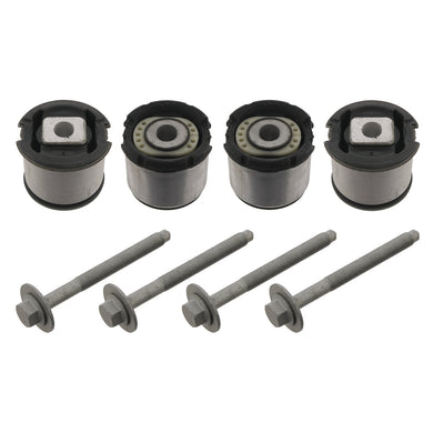 Rear Rear Axle Carrier Axle Beam Mounting Kit Inc Bolts Fits Audi A6 Febi 31041