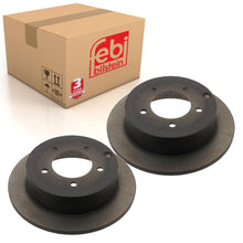 Load image into Gallery viewer, Pair of Rear Brake Disc Fits Mitsubishi Lancer OE MN116332 Febi 31280