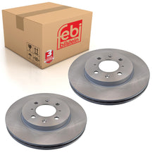 Load image into Gallery viewer, Pair of Front Brake Disc Fits Honda Jazz II OE 45251SAAG50 Febi 31302