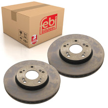 Load image into Gallery viewer, Pair of Front Brake Disc Fits Honda Accord OE 45251SEAE00 Febi 31303