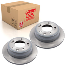 Load image into Gallery viewer, Pair of Rear Brake Disc Fits KIA Ceed Sportage Hyundai Tucson ix35 i3 Febi 31363