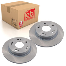 Load image into Gallery viewer, Pair of Rear Brake Disc Fits Honda Civic VIII OE 42510SMGE20 Febi 31415