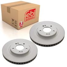 Load image into Gallery viewer, Pair of Front Brake Disc Fits Hyundai Santa Fe OE 5171226100 Febi 31474