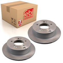 Load image into Gallery viewer, Pair of Rear Brake Disc Fits KIA Magentis Optima Sportage Hyundai Son Febi 31491