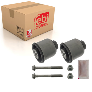 Rear Axle Beam Mounting Kit Bush Fits Polo Golf Fabia Ibiza Febi 31722