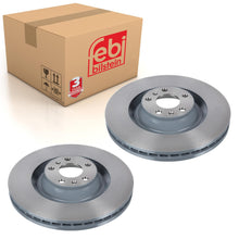 Load image into Gallery viewer, Pair of Front Brake Disc Fits Volkswagen Phaeton 4motion Audi A6 quat Febi 32520