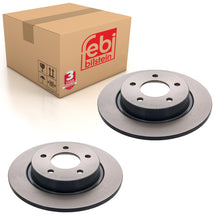 Load image into Gallery viewer, Pair of Rear Brake Disc Fits Mazda Mazda2 Mazda3 Mazda3Sport Mazda5 C Febi 32775
