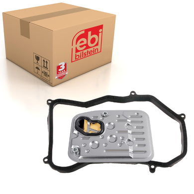 Automatic Transmission Oil Filter Set Inc Sump Pan Gasket Fits Audi 8 Febi 32882