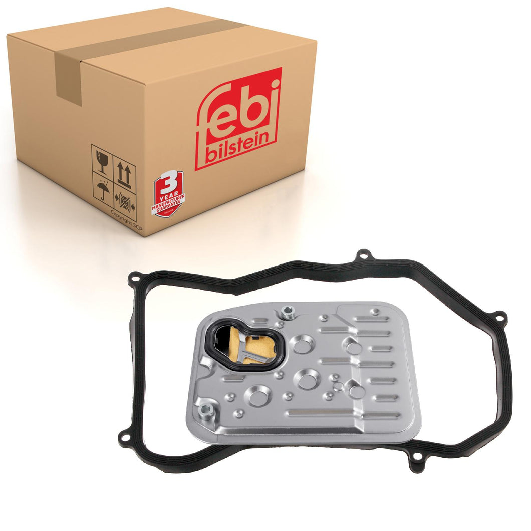 Automatic Transmission Oil Filter Set Inc Sump Pan Gasket Fits Audi 8 Febi 32882
