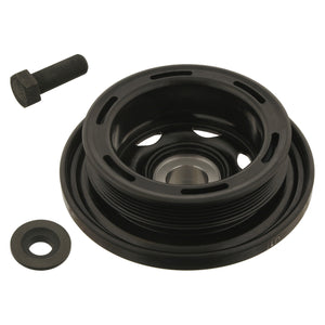 Decoupled Crankshaft Pulley Inc Bolt & Disc Fits Mercedes Benz C-Clas Febi 33600